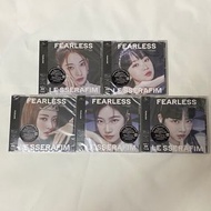 全新未拆未開封 le sserafim fearless 日專 日本專輯