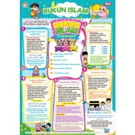 Muslim reading poster - Pillars of Islam - teaching aids, kindergarten educational posters