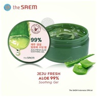 THE SAEM Jeju Fresh Aloe Vera Soothing Gel 99 Aloevera Lidah Buaya Korea Pelembab Wajah Korea Origin