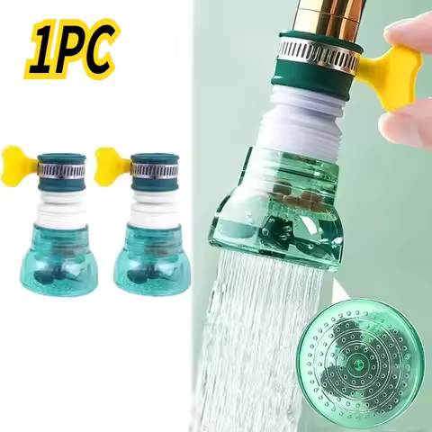 1PC Faucet splash extender Faucet filter Household tap water purifier Universal water filter with bo