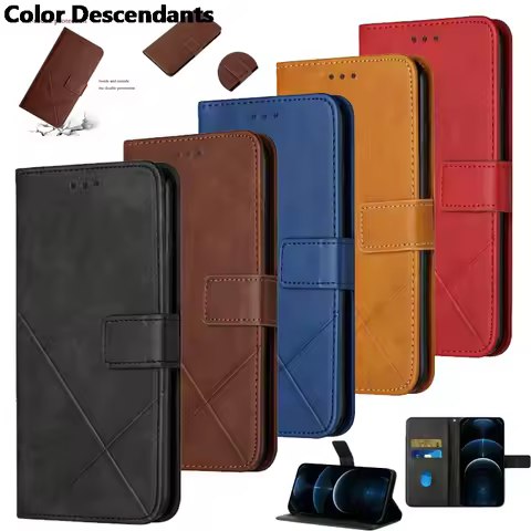 National Pattern Flip Walle Leather Phone Case For Huawei honor x6a x6b X6A X6B Card Holder Stand Bo