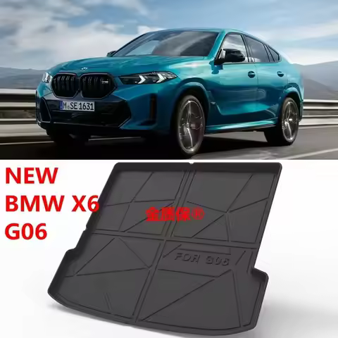 Use for G06 BMW X6 Trunk Mat Customized Car Rear trunk Storage Mat G06 BMW X6 Cargo Tray mat G06 BMW