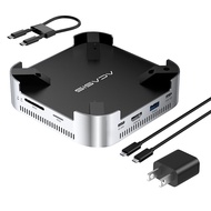Acasis แท่นเชื่อมต่อ USB-C 10-in-1 SSD M.2 NVMe คู่ 10Gbps พร้อม HDMI 4K60Hz USB-A 3.1 PD 30W Enclos