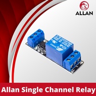 Allan Single Channel Relay 1 Channel Relay 1-Way Relay Module 1CH 5V l 12V 10A Low Level Trigger