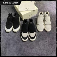 Men's Shoes Season 6 Velcro Canvas Shoes Men's FOG High-Top Sneakers Men