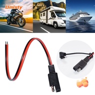UMISTY SAE Connector Cable, 2 Pin 10A SAE Power Automotive Extension Cable, SAE Power Cord DIY for Automobile Solar Panel Quick Disconnect Extension Cable