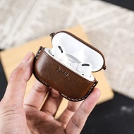 【AirPods 1/2/3/4/Pro保護套/收納袋】 意大利植鞣皮 客製化刻字