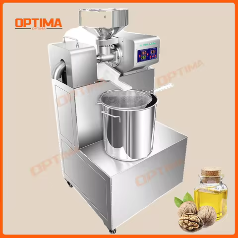 Oil Presser OPTIMA P30 Energy Save Design Eco Friendly For Oil Making From Sunflower Sesame Peanut C