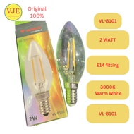 VACOLUX LED Bulb Filament VL8101 VL 8101 E14 E-14 Candle Light LED