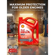 SHELL HX3 ENGINE OIL 20W50 4L