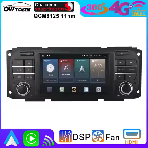 UIS7862 8G+256G Android 13 Car GPS Radio Screen For Jeep Wrangler TJ Grand Cherokee WJ Liberty KJ 36