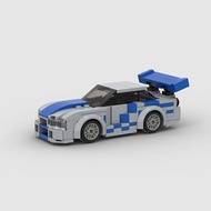 MOC NISSAN Skyline GTR R34 Super Sports Cars Building Blocks Bricks Toys For Kids Boys And Girls Com