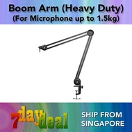 HoliCRAFT MBA21 Microphone Boom Arm Stand (For Rode / Boya / Saramonic / Audio Technica / Shure Microphone) - Like Rode PSA1