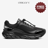 MJC x ORIGOZA Sneakers Sport Training Shoes - Casual Running Shoes Full Black Original