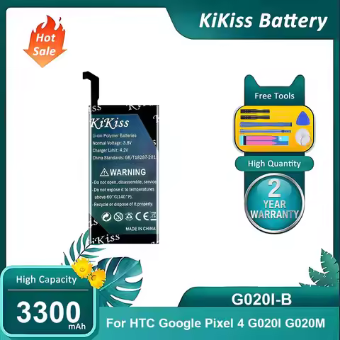 G020I-B Mobile Phone Battery For HTC Google Pixel 4 G020I G020M Powerful Batteries ,with Tools