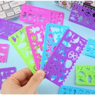 10cm Ruler Combined with Interesting Drawing, Creative Shaped Ruler for Children