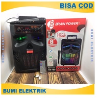 SPEAKER WIRELESS KARAOKE 8 INCH QS 780 FREE MIC SPEAKER BLUETOOTH KARAOKE SUPER BASS