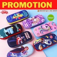 🔥READY STOCK🔥Pencil Case EVA Waterproof Cartoon Primary School Kids Children Boy Girl Stationery Box