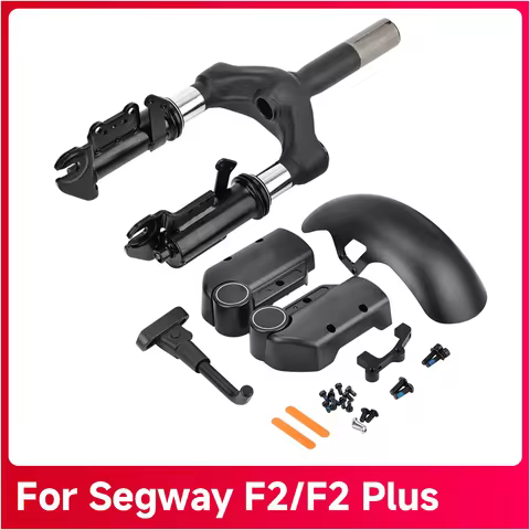 F2 Upgraded Version Front Fork Set Extended Kickstand For Segway Electric Scooter F2 F2 Plus Direct 