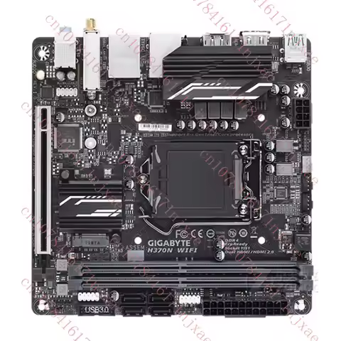 For Gigabyte H370N WIFI LGA1151 DDR4 Mini-ITX Motherboard 100% Tested Work.