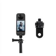 Universal 1/4" Metal Screw Converter Mini Tripod Adapter for Gopro 11 10 9 8 7 for Insta360 X 4/One X X2 X3 R Action Camera