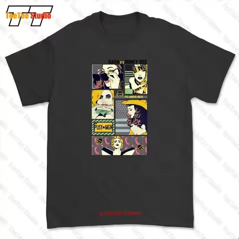 Lady Gaga Ft. Honey Bee Beyonce T-shirt Tee T8S8