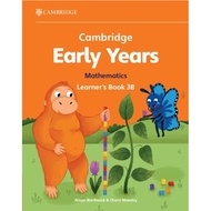 CAMBRIDGE EARLY YEARS MATHEMATICS LEARNER'S BOOK 3B (ISBN: 9781009387989)