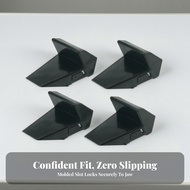 4 Pieces Tire Changer Jaw Cover Rim-Protecting Tire Changer Claw Cover Snap-on Abrasion-Resistant fo