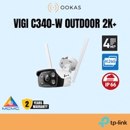 TP-Link ViGi C340-W 4MP Outdoor / Indoor H.265+ Full Color Night View Smart Detection Wireless WiFi 