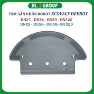 Wipe Base Plate, Mop Mounting Base for Ecovac DN33, DN39, DN320, DN36, DN55, DN520 robot vacuum clea