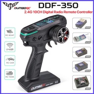 Dumborc Ddf-350 10ch 2.4g Transmitter Remote Controller Hd Screen 4/6/10 Channel Gyro Receiver For R
