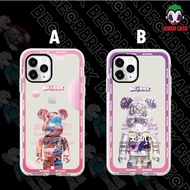 BEARBRICKS SERIES 10  BUMPER CASE Phone Soft Case Cover   12 MINI 11 Pro Max X XS MAX XR SE2 7 8 Plu