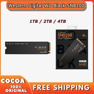 Western Digital WD Black SN8100 M.2 PCIe Gen5.0 x4 NVMe SSD (WITHOUT HEATSINK) (1TB / 2TB / 4TB)