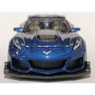 Hot Wheels Car Model 裏19 Chevrolet Corvette ZR1 Convertible Metallic Blue Size 7.5 X 3 CM. No Packag
