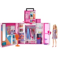 Barbie HGX57 Dream Closet, Party Ladders, Full of Things, 2 Heights (Doll & House), Doll & Accessori