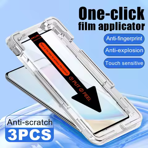 3Pcs Tempered Glass Smartphone Film for Vivo X100 X90 X80 Full Cover Phone Screen Protector X70 X60 