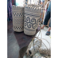 RATTAN BOTTLE SLING BAG - RATTAN MELAK BAG - KALIMANTAN RATTAN BAG