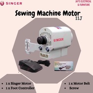 SINGER Sewing Machine Motor 11J + Foot Controller (SET) ORIGINAL Motor Mesin Jahit