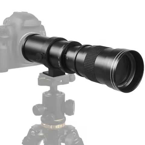 Canon EOS EF/EF-S Manual Focus 420-800mm F8.3 Telephoto Zoom Lens for Rebel, 5D Mark IV, 6D, 7D, 1DX