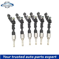 6pcs FX23-9F593-AC FX23-9F593-AB AJ813643 C2Z18366  Fuel Injectors For Jaguar F-Type XJ XF 2013-2015