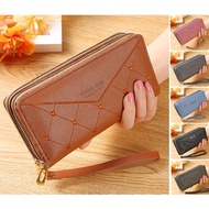 Aldawaar Dompet Syiling Pemegang Kad Wanita ( Double Zip Forever Love Purse Lady Women Coin Zip Purs