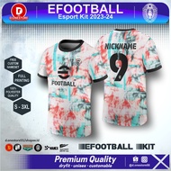 [Free Customization] JERSEY EFOOTBALL 2024 AGILITY [New Design] Quick Dry Unisex Sport
