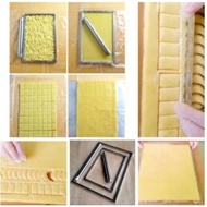 Thick stainless steel cookie dough frame cookie dough leveling/ Eid cake dough leveling/