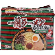 [ICHIRAN] Tonkotsu Ramen Wavy Noodles with Secret Red Spicy Powder (5 Servings)