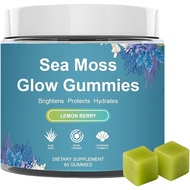 BalmBare Hair Revive Gummies - Irish Seaweed & Pearl Powder, Hair Skin Nails Support, Vegan Non-GMO 