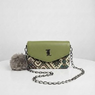 LIORY Kotak Bag By Store Zidan Collection Sling Box Bag Ethnic MotifWanita PX19 LX6 TX12 cm