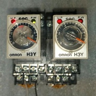 Second-Hand OMRON H3Y-4 FUJI ST7P-4 Timer 24v AC110/220V 4-Pole 14 Feet