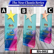 Crystal Award Plaque/Appreciation Plaque/Sales Achievement Plaque/Employee Award Plaque/Service Awar