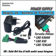 12v car parametric adapter + Dc connector