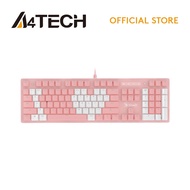 A4Tech Bloody B800 Pink, Light Strike, DIY Keycaps, Wired Mechanical Gaming Keyboard (Red Linear)